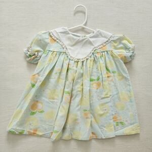 Vintage 60s Fruit Dress 18 months